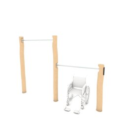 Pull-up bars robinia